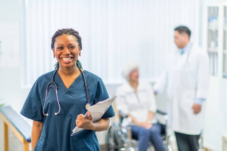 Nurse at work